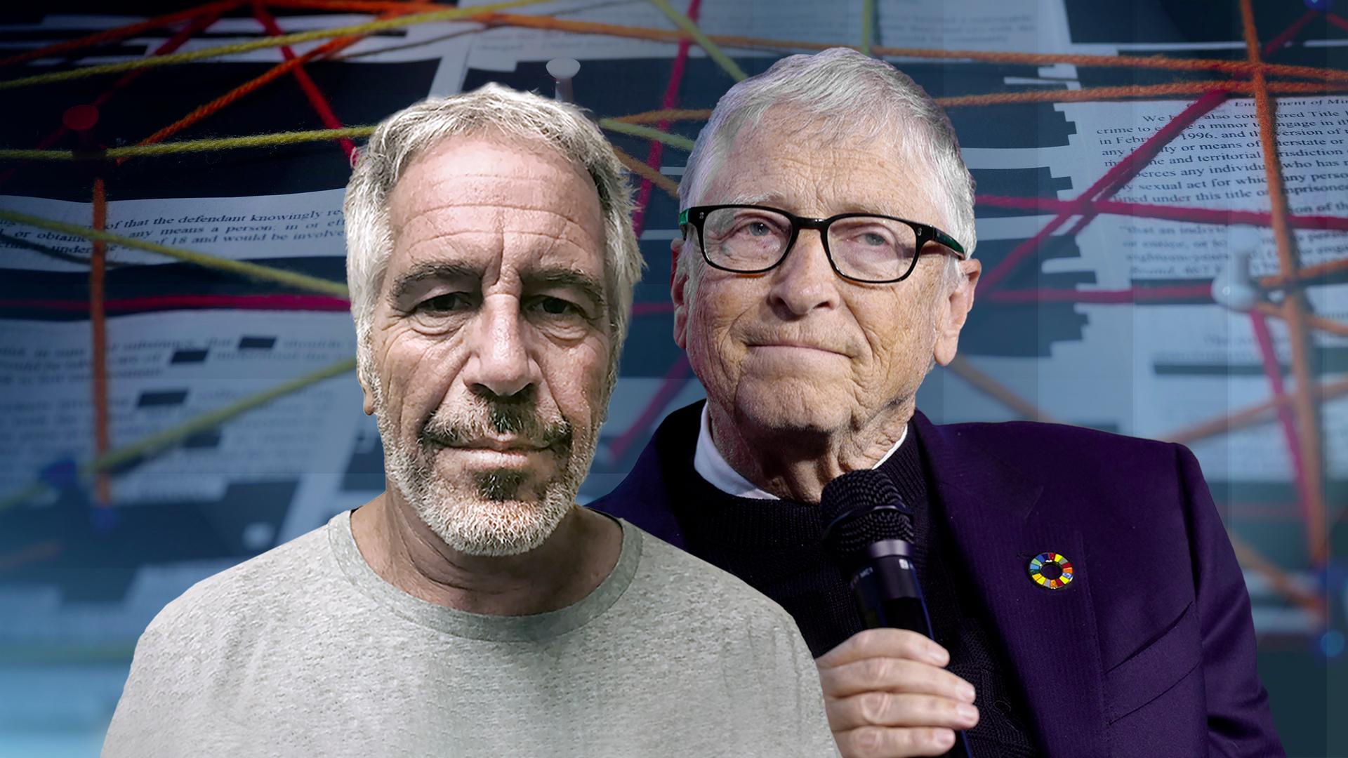 Bill Gates und Epstein