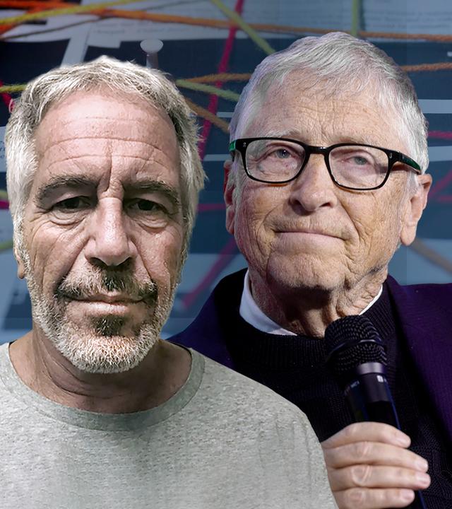 Bill Gates und Epstein