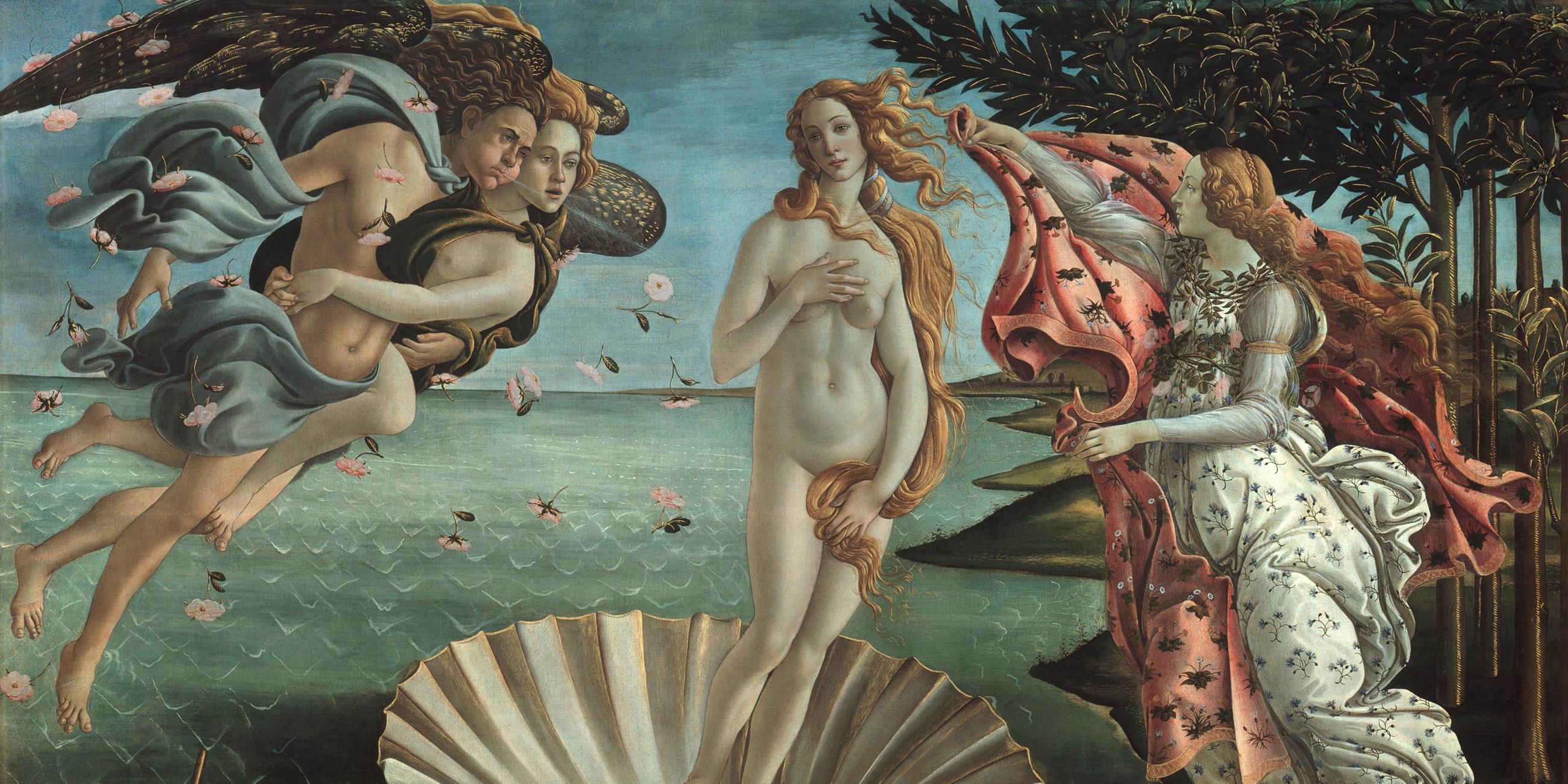 Geburt der Venus von Botticelli