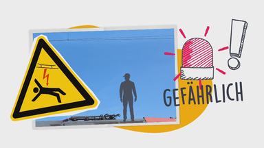 Gefährliche Oberleitung