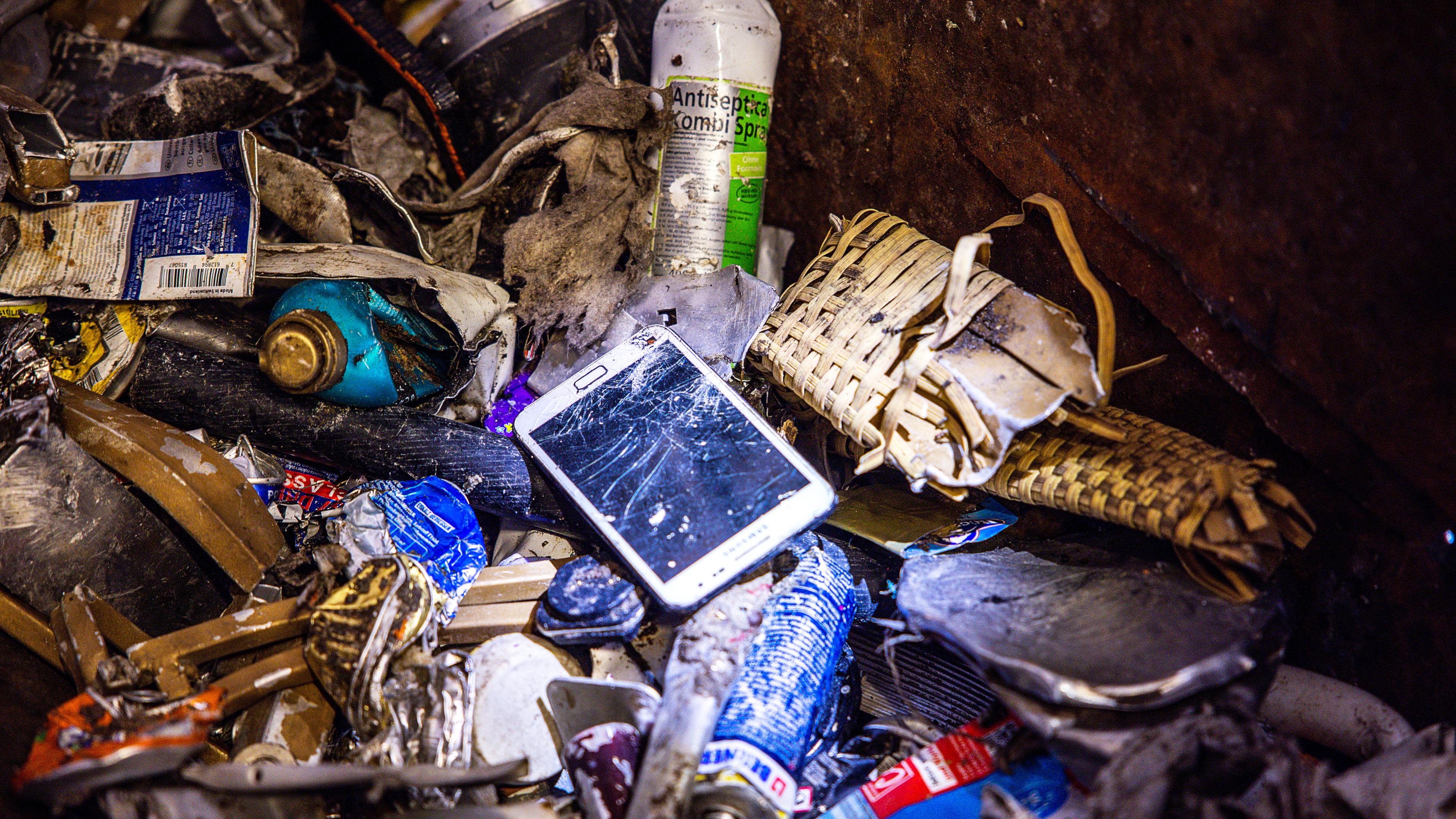 Gefahren durch Batterien im Hausmüll