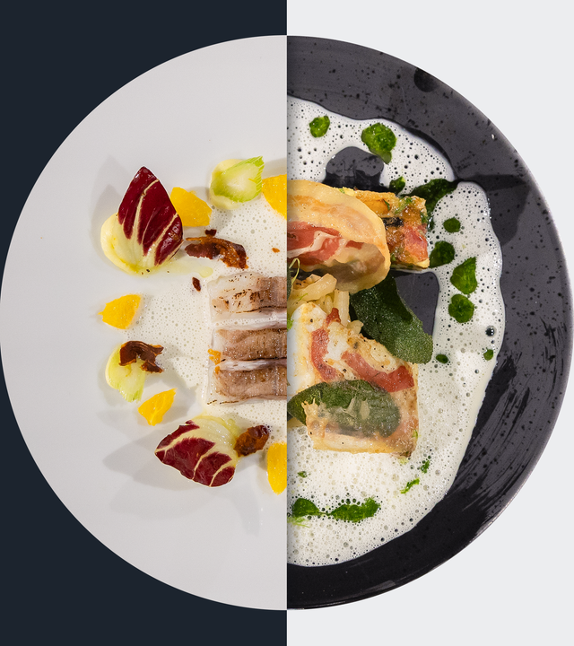 Geflämmte Dorade vs. Dorade alla Saltimbocca