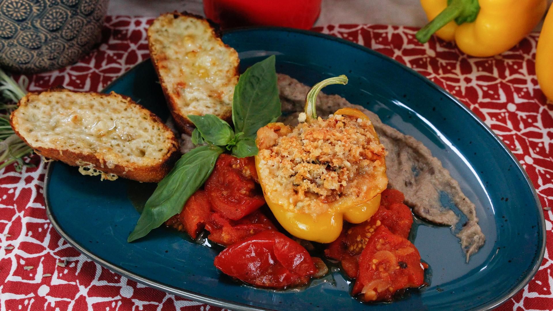 Gefüllte Paprika „Ratatouille“ 