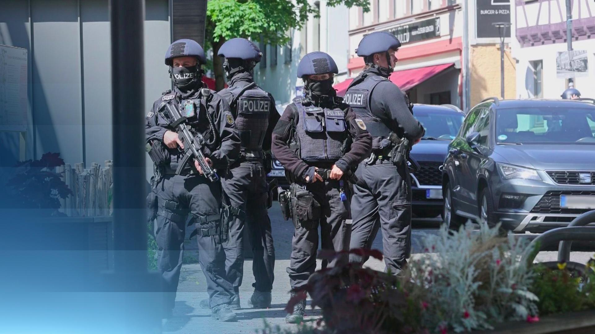 Polizei bei Geiselnahme Sinzig