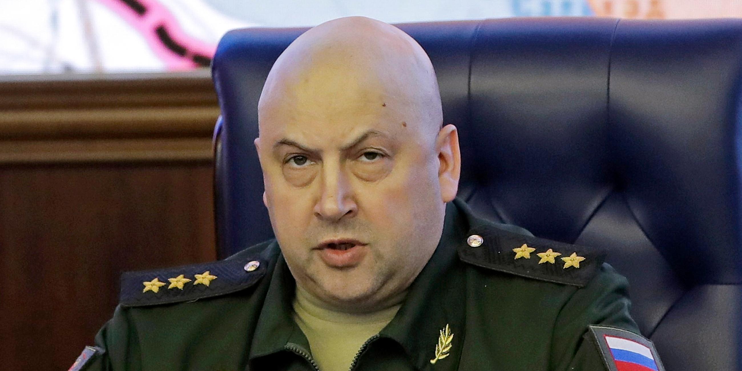 General Sergej Surowikin, Archivbild