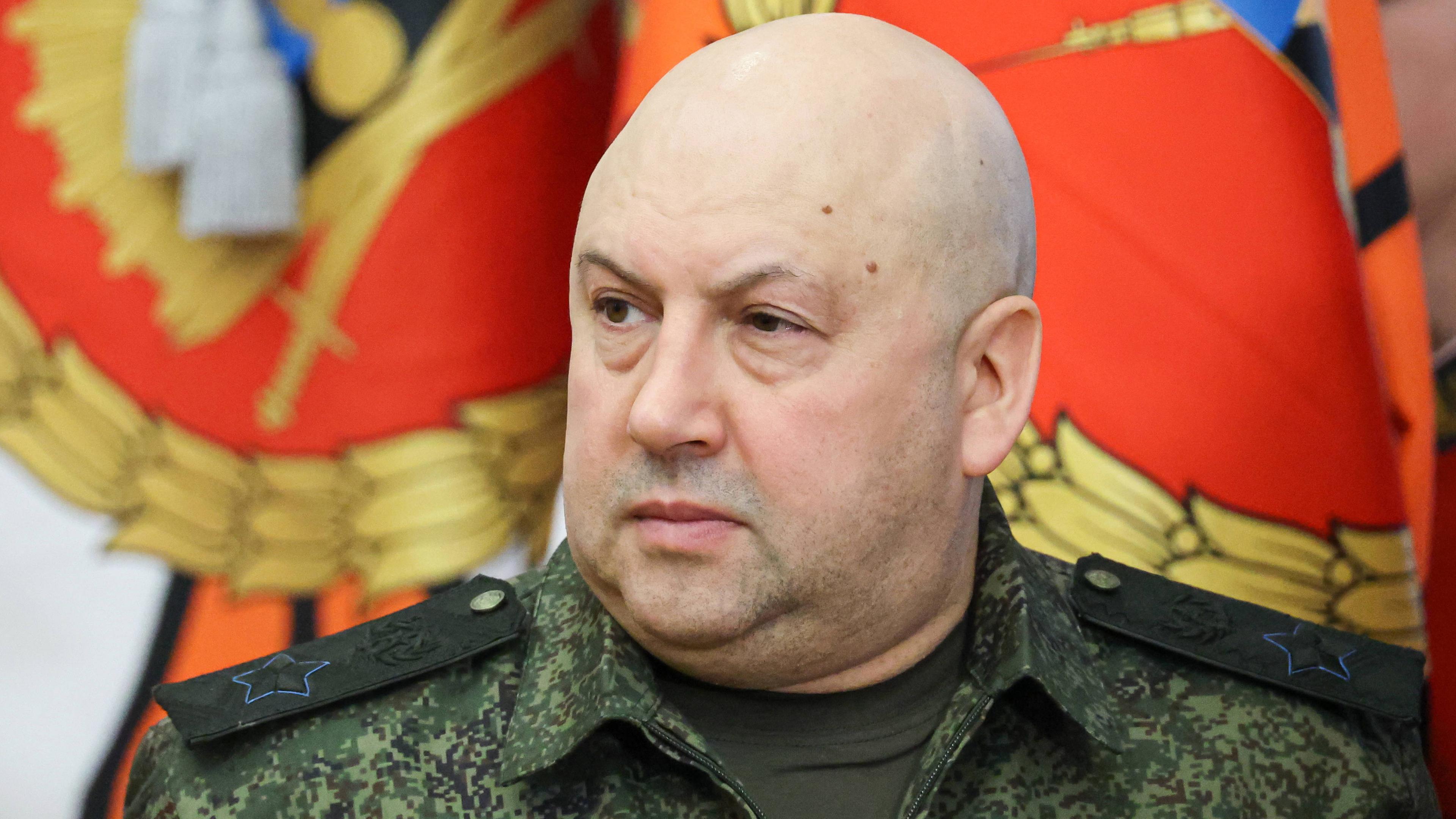 General Sergej Surowkin, aufgenommen am 31.12.2022