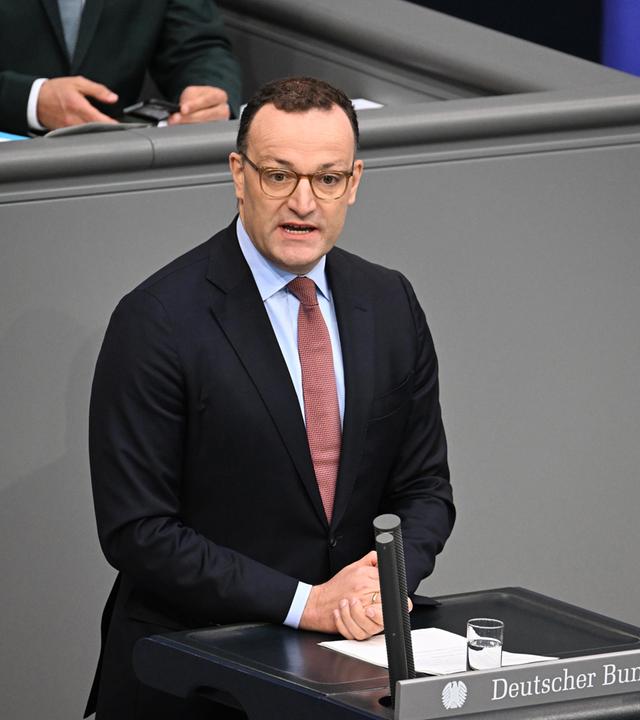 Generaldebatte im Bundestag - Jens Spahn