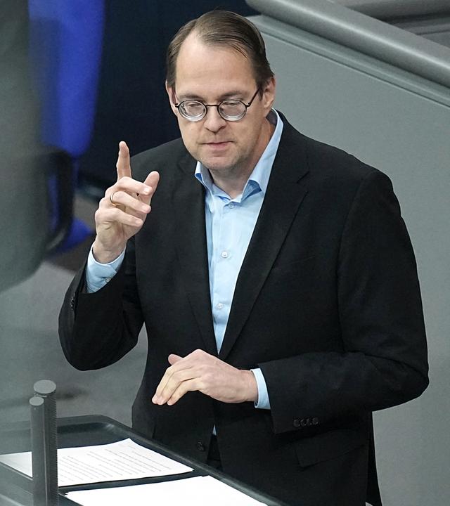 Generaldebatte im Bundestag - Sören Pellmann, aufgenommen am 26.11.2025