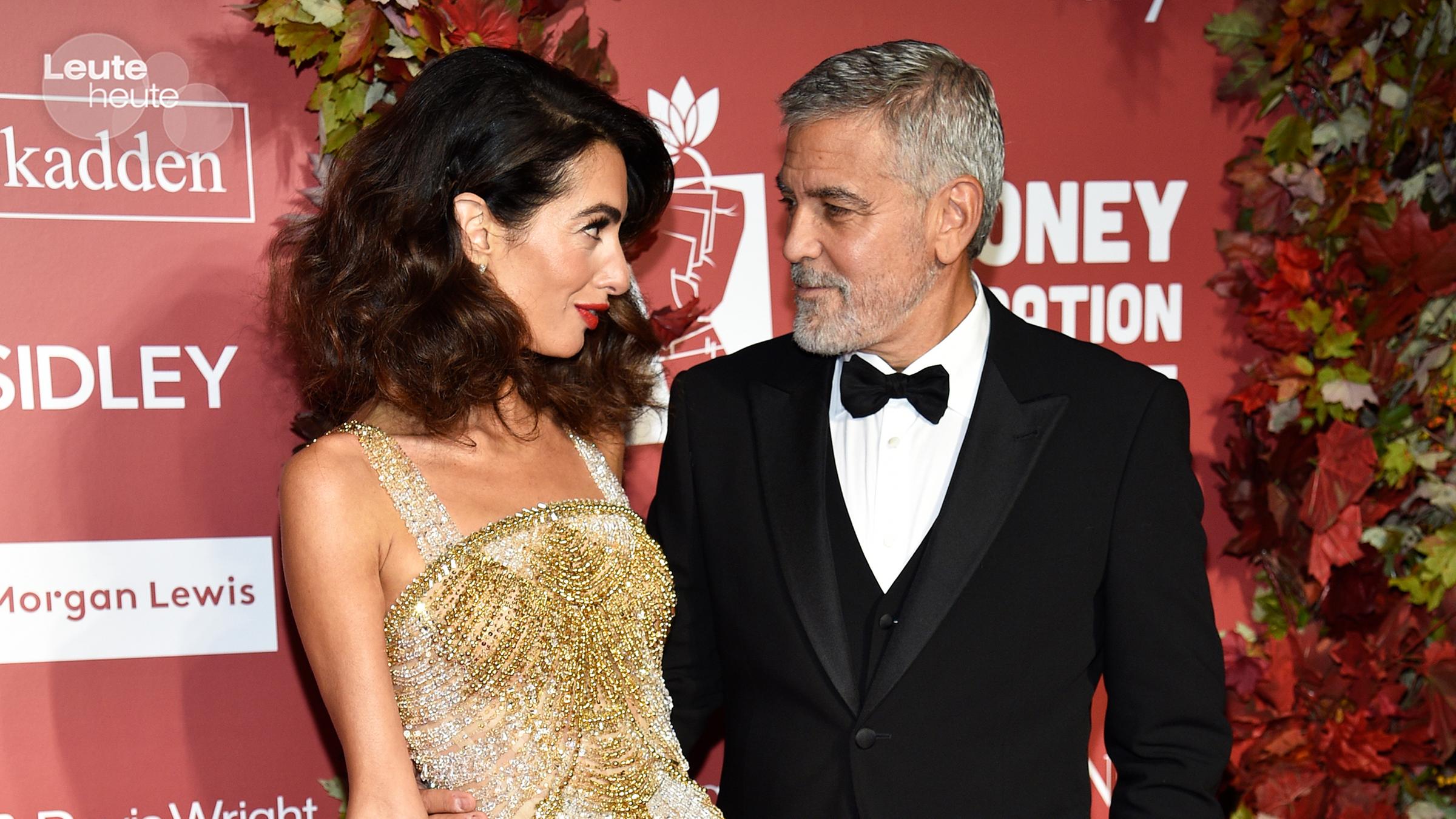 George Clooney und seine Frau Amal
