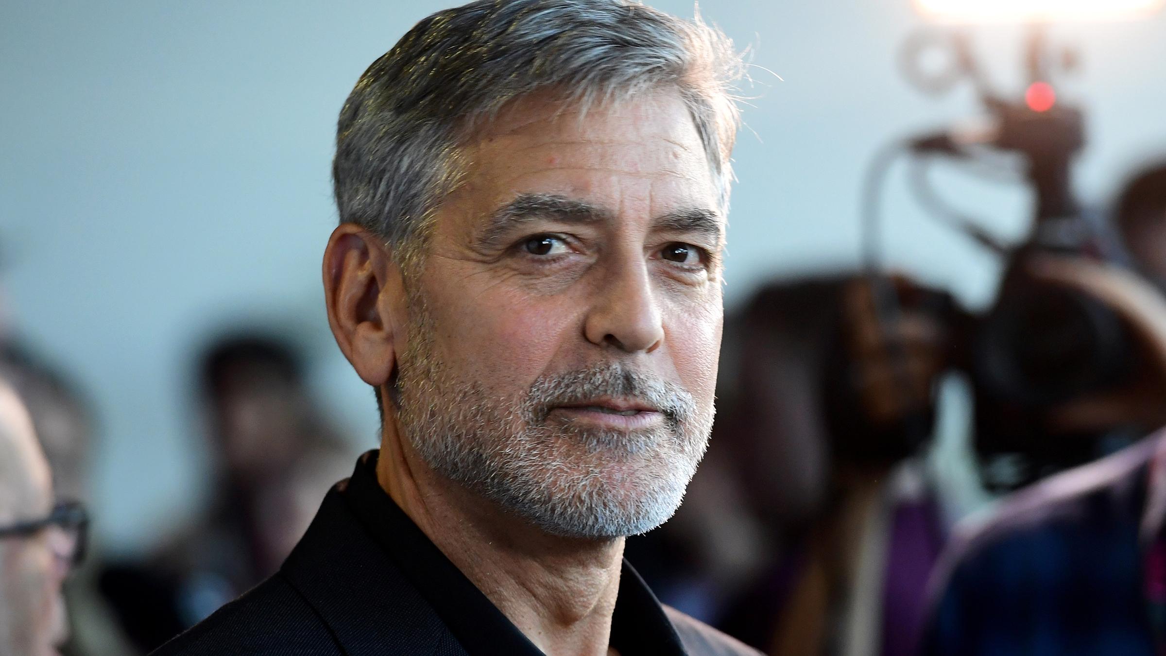Der Schauspieler George Clooney