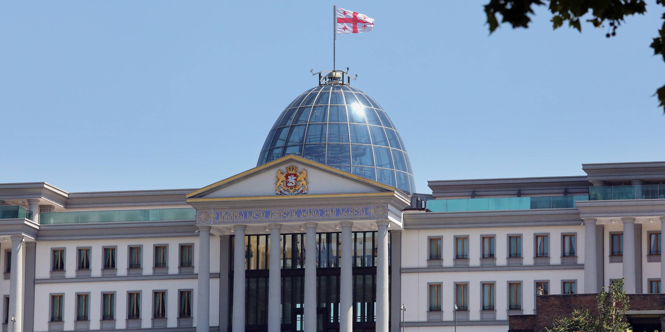 Parlamentsgebäude in Georgien