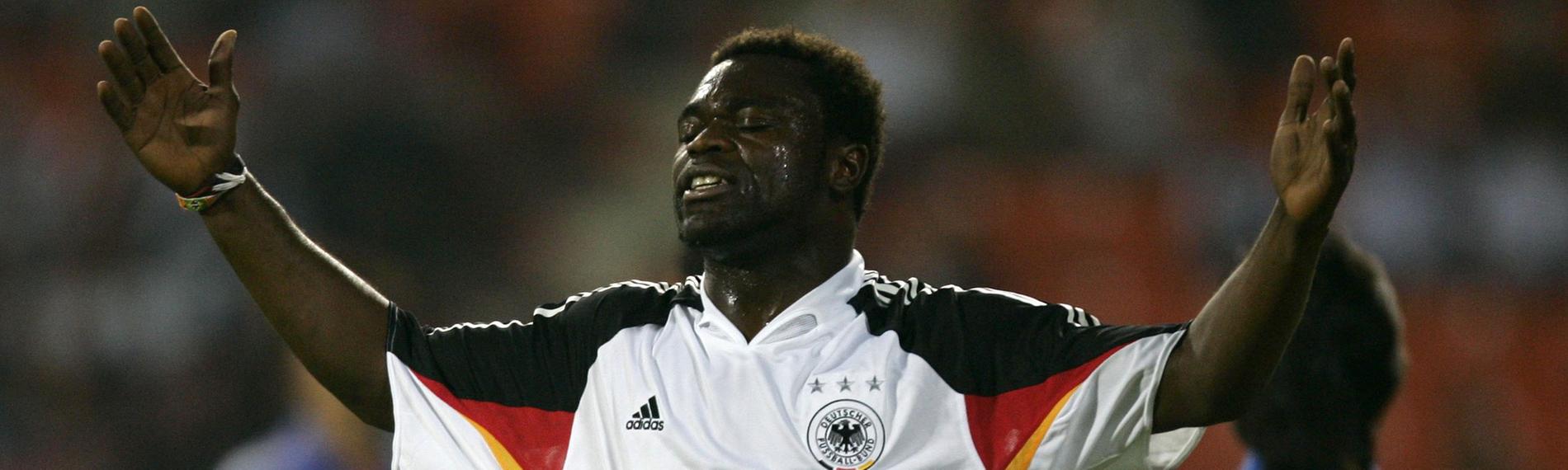 Gerald Asamoah als Nationalspieler 2004