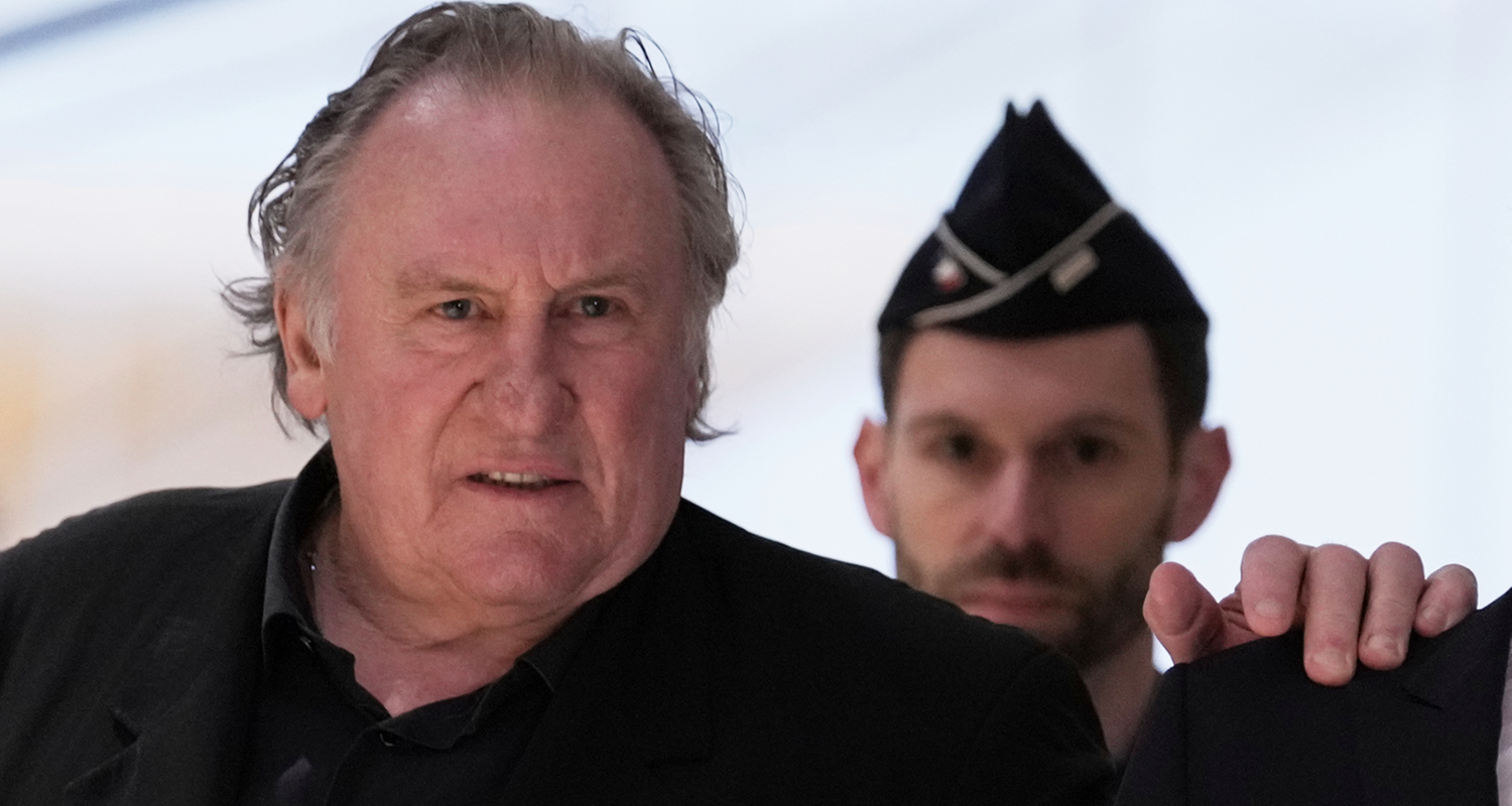 Schauspieler Gérard Depardieu vor Gericht 