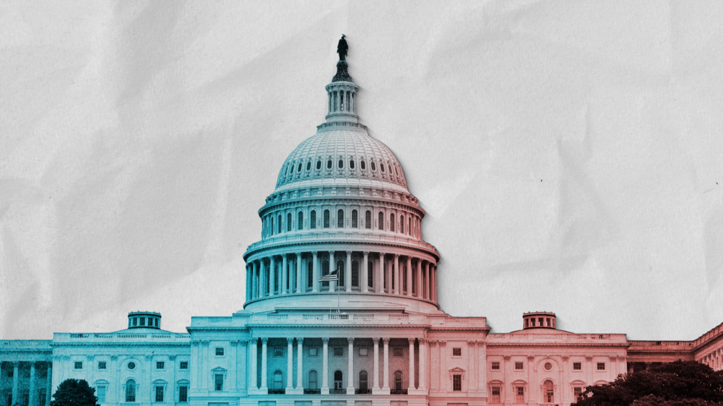 Kapitol in Washington - Gerrymandering ist vor den Zwischenwahlen in den USA wieder Thema