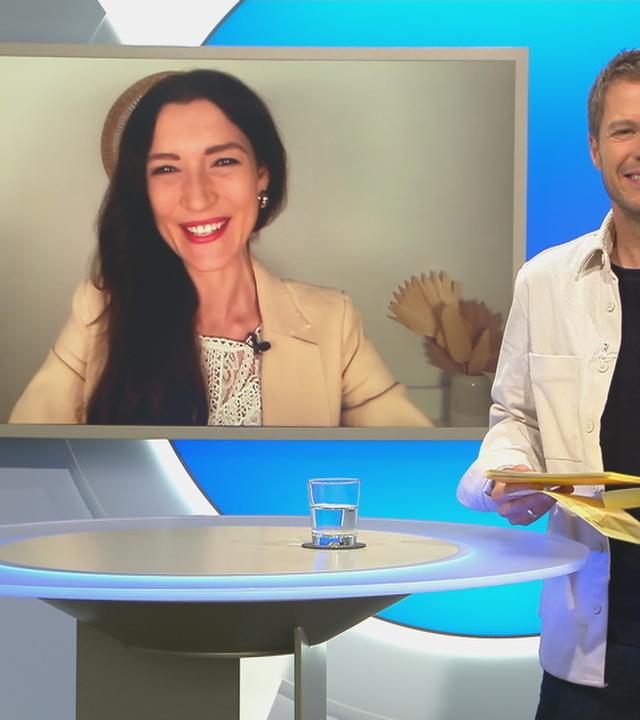Dr. Martina Stolz ist bei "Volle Kanne" Florian Weiss zugeschaltet