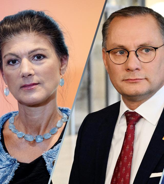 Sahra Wagenknecht, Tino Chrupalla und Alice Weidel.