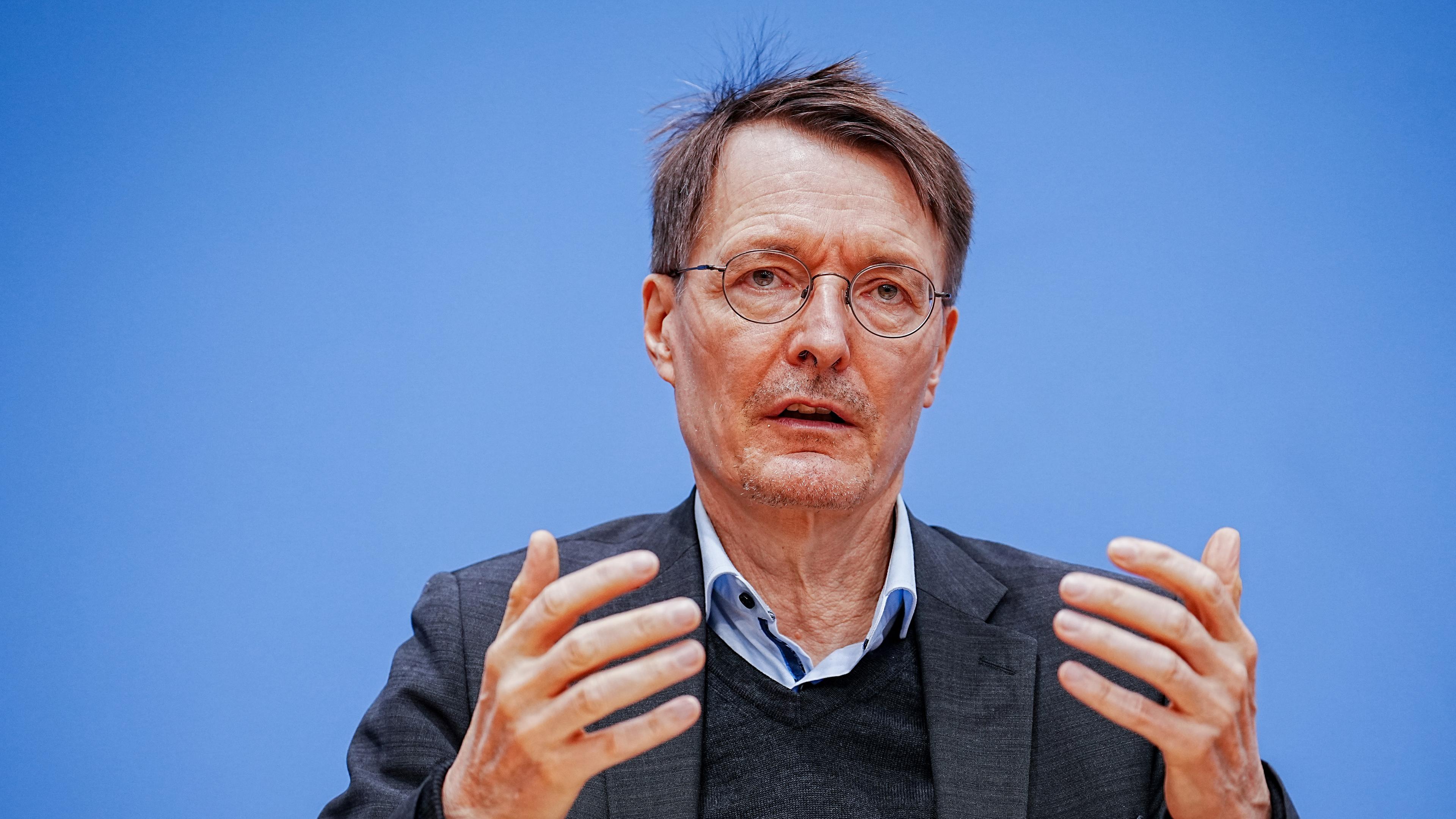 Gesundheitsminister Karl Lauterbach (SPD), aufgenommen am 06.12.2022 in Berlin