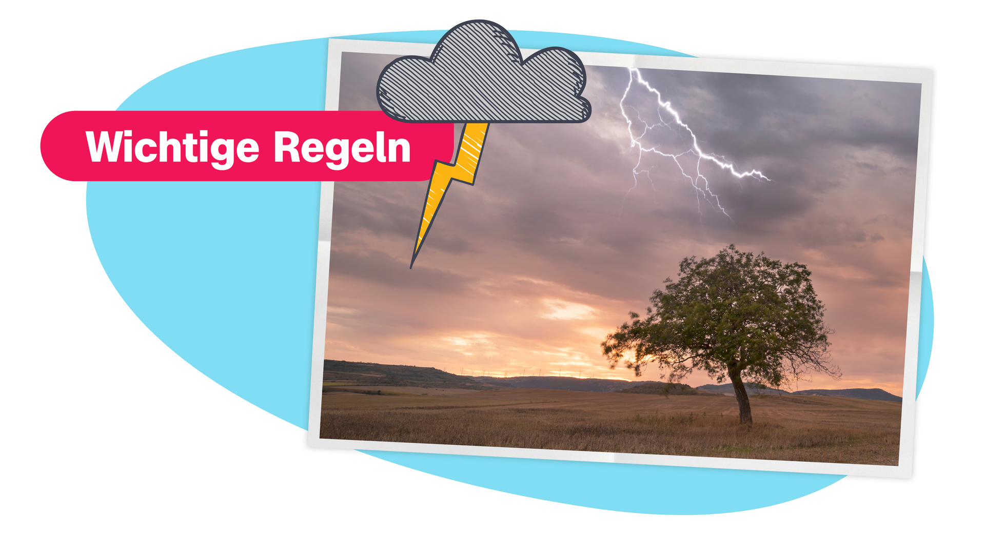 5 Tipps bei Gewitter 
