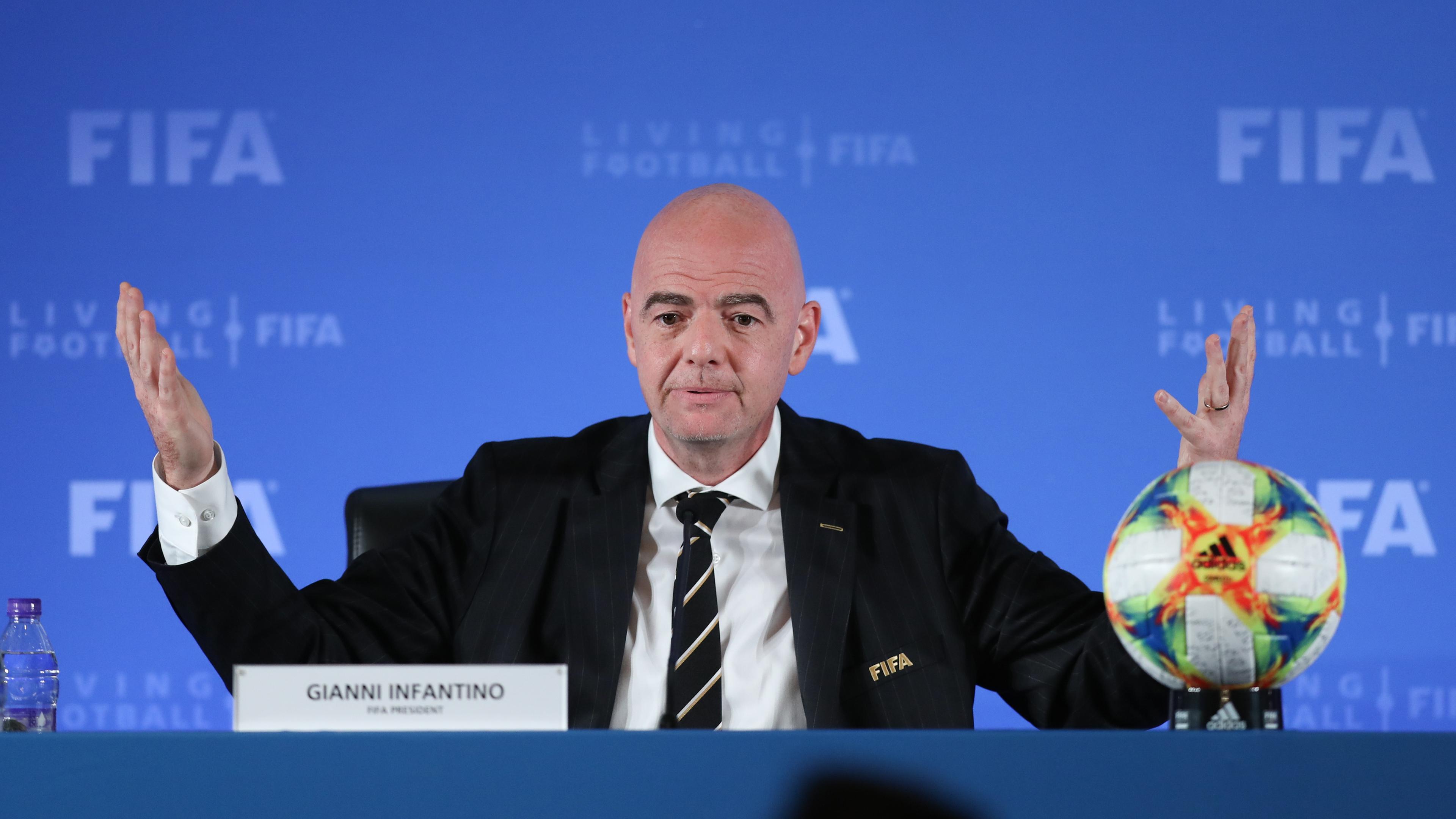 Archiv: FIFA-Präsident Gianni Infantino