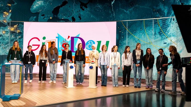 Impressionen vom Girls' Day 2024 im ZDF