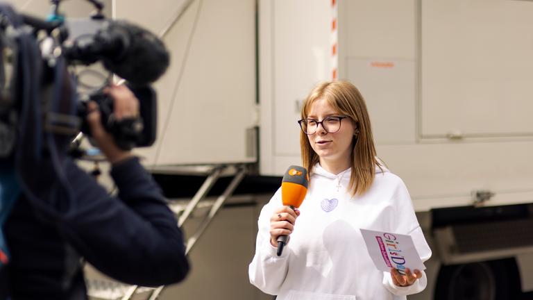 Impressionen vom Girls' Day 2024 im ZDF
