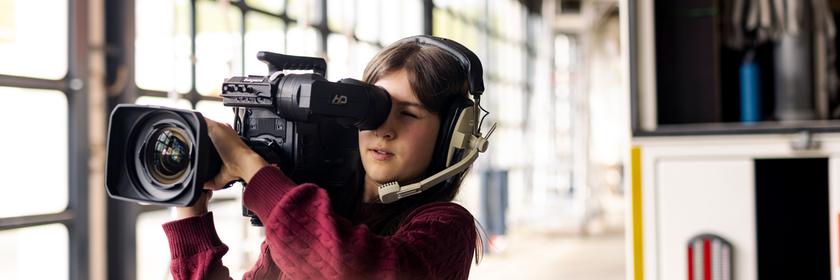 Impressionen vom Girls' Day 2024 im ZDF