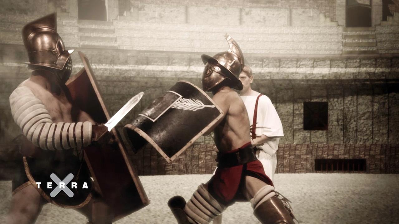 Gladiatoren im Kampf