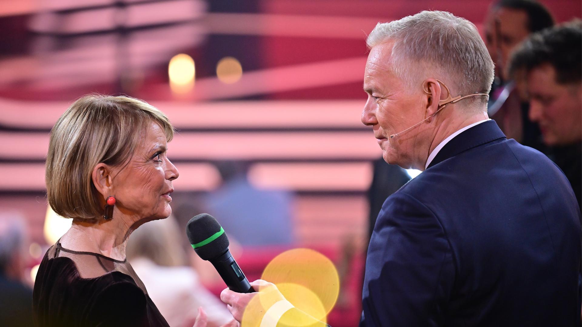 Uschi Glas und Johannes B. Kerner bei "Ein Herz für Kinder"