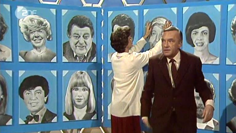 Uschi Glas und Heinz Schenk in "Dalli Dalli"
