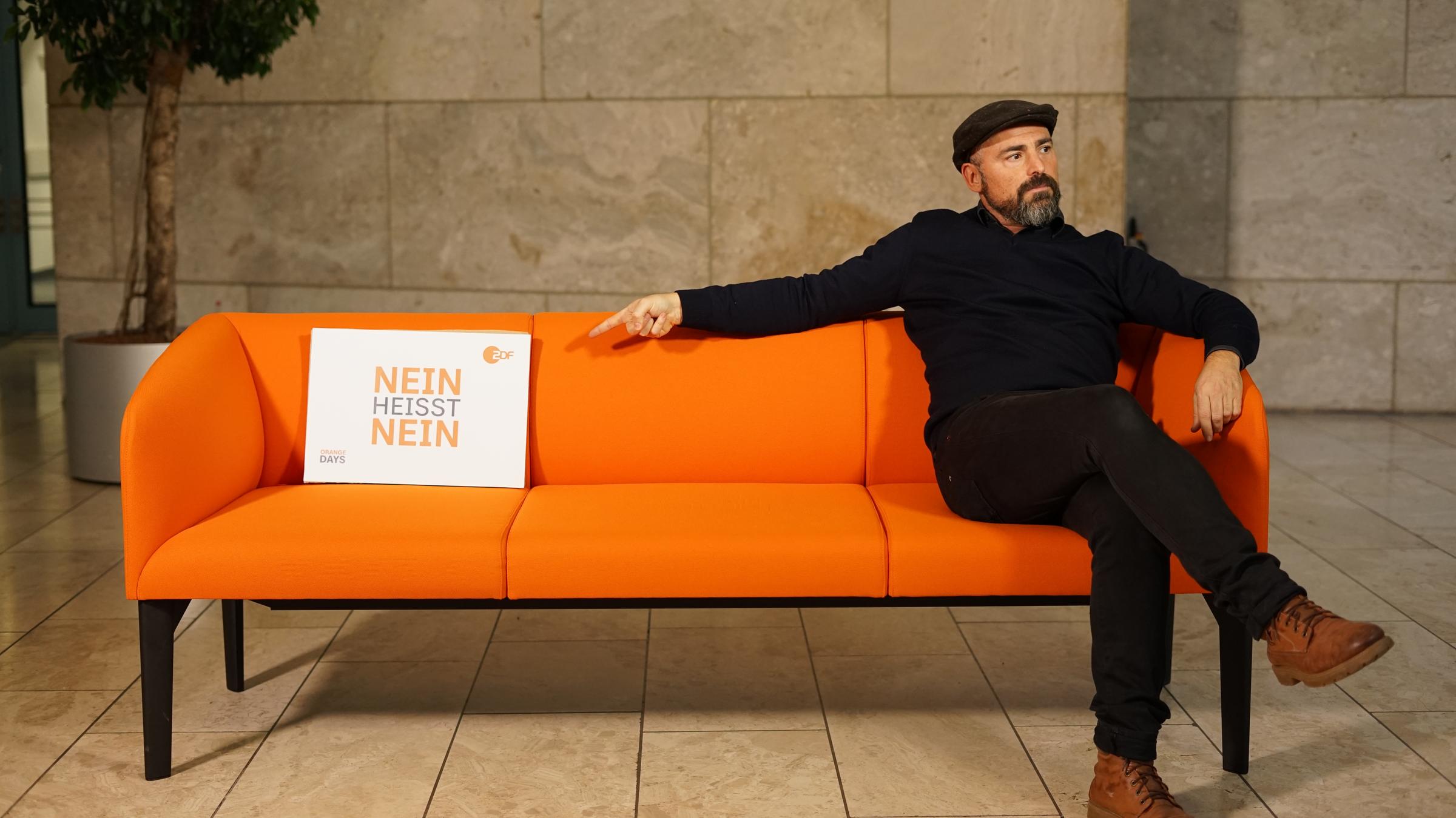 Bilder zum Aktionstag "Orange Days" im ZDF