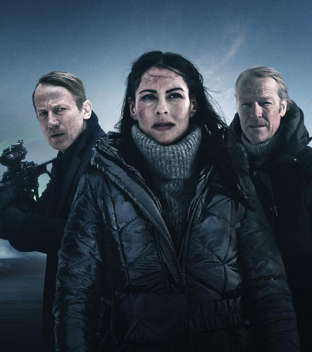 Plakatmotiv zum Film mit Wotan Wilke Möhring, Vivian Ólafsdóttir und Iain Glen.