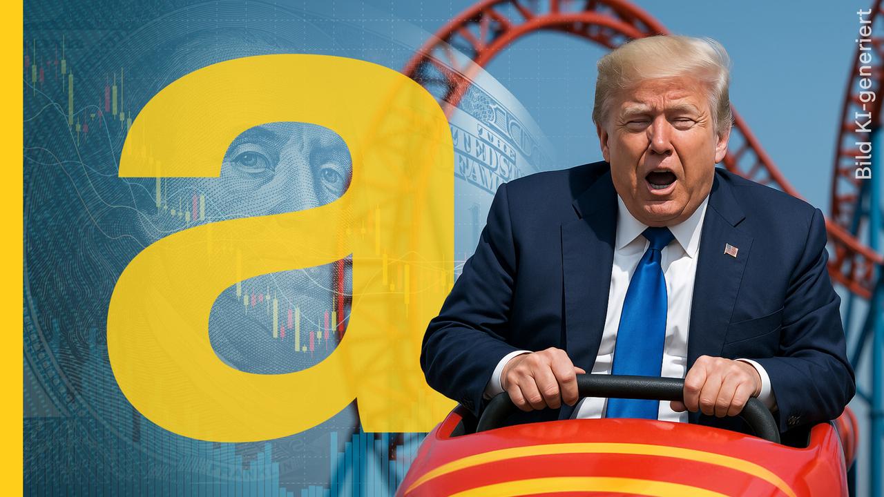 Donald trump sits in the roller coaster