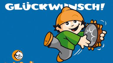 Mainzelmännchen-Gruß