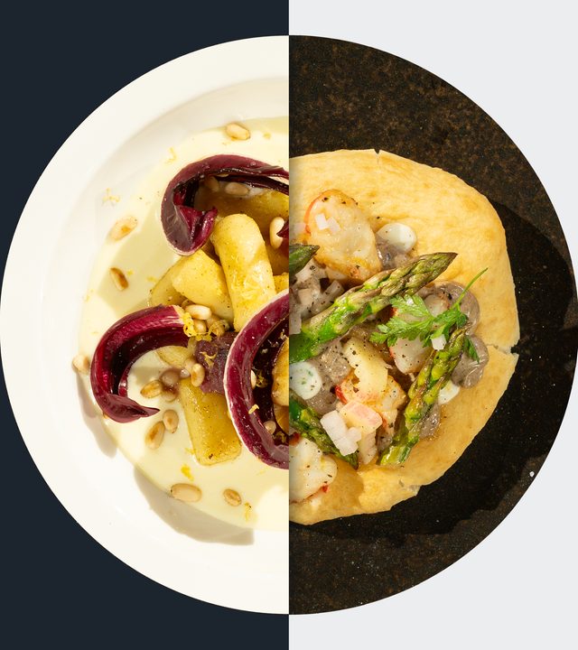 Gnocchi à la Parisienne vs. Zitrus-Garnelen