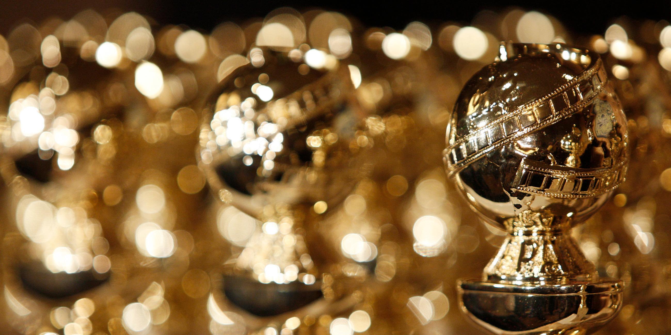 Archiv: Golden Globes Kugeln der Golden Globe-Verleihung in Beverly Hills (USA)