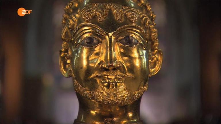 Goldene Büste von Barbarossa