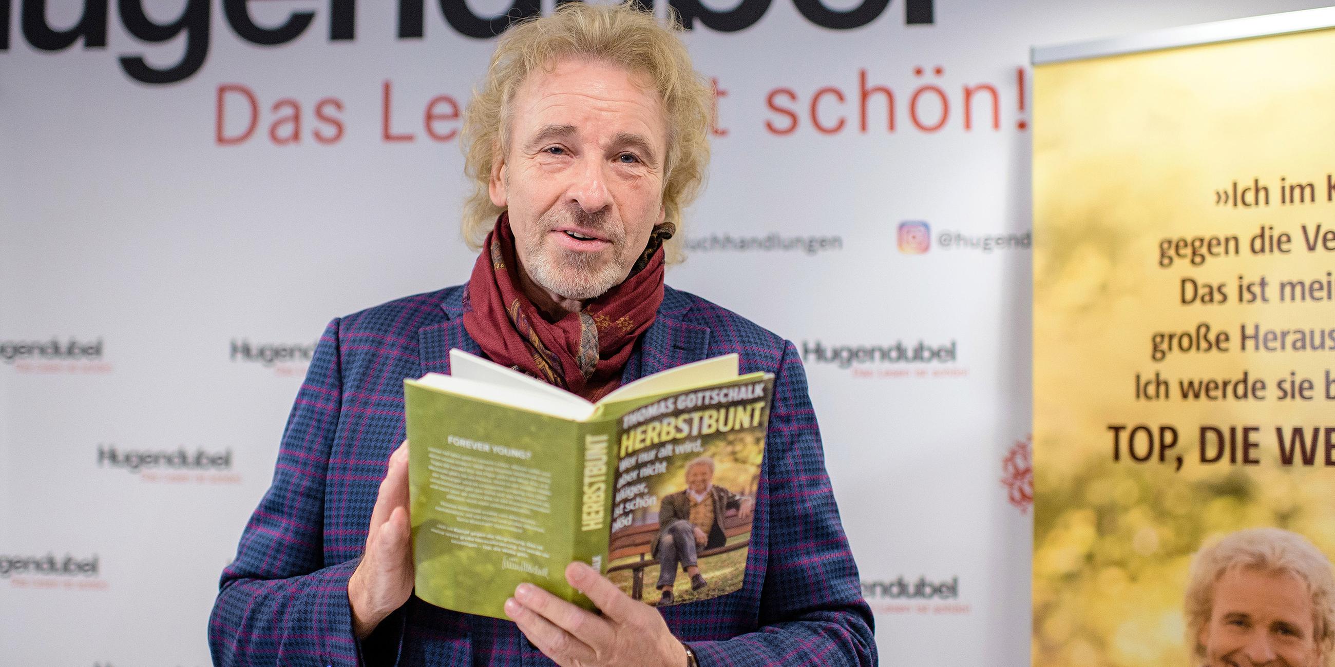 Gottschalk veröffentlicht 2019 seine Autobiografie "Herbstbunt".
