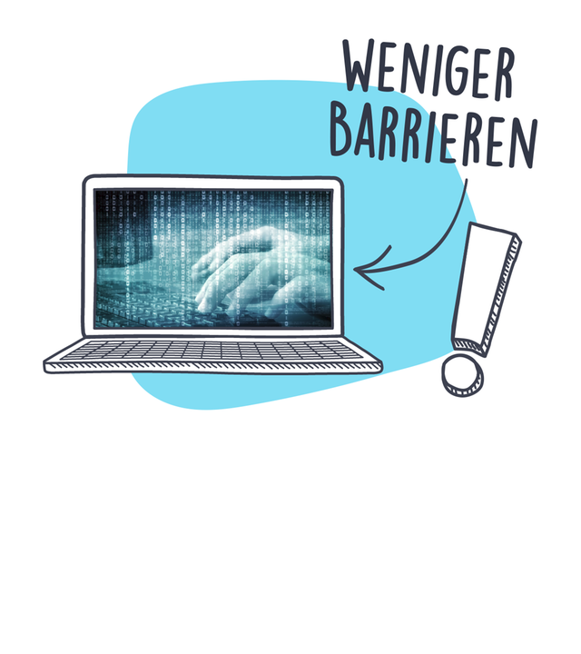 Grafik digitale Barrierefreiheit