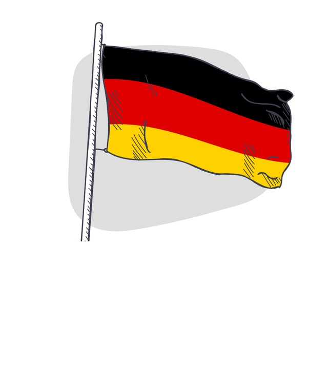 Grafik ES Deutschlandflagge
