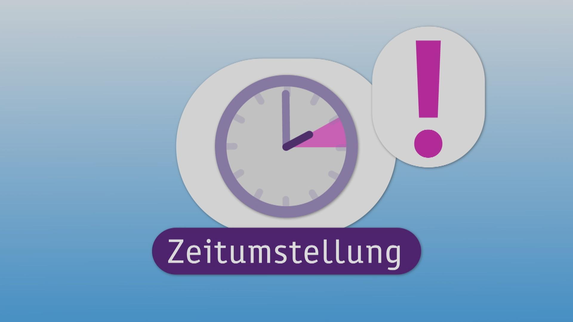 Zeitumstellung Die Uhr Tickt Zdfheute
