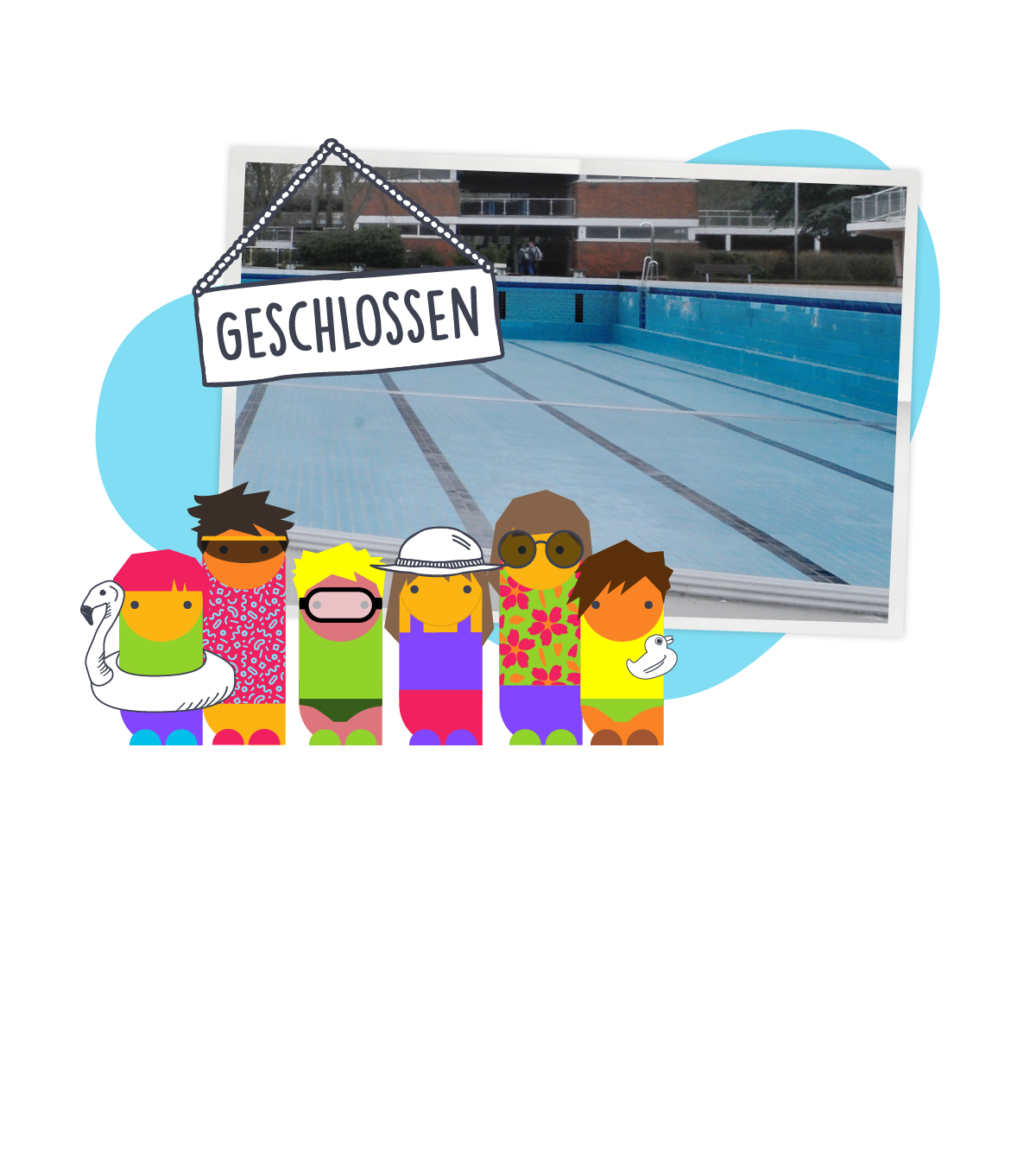 Grafik Weniger Freibäder