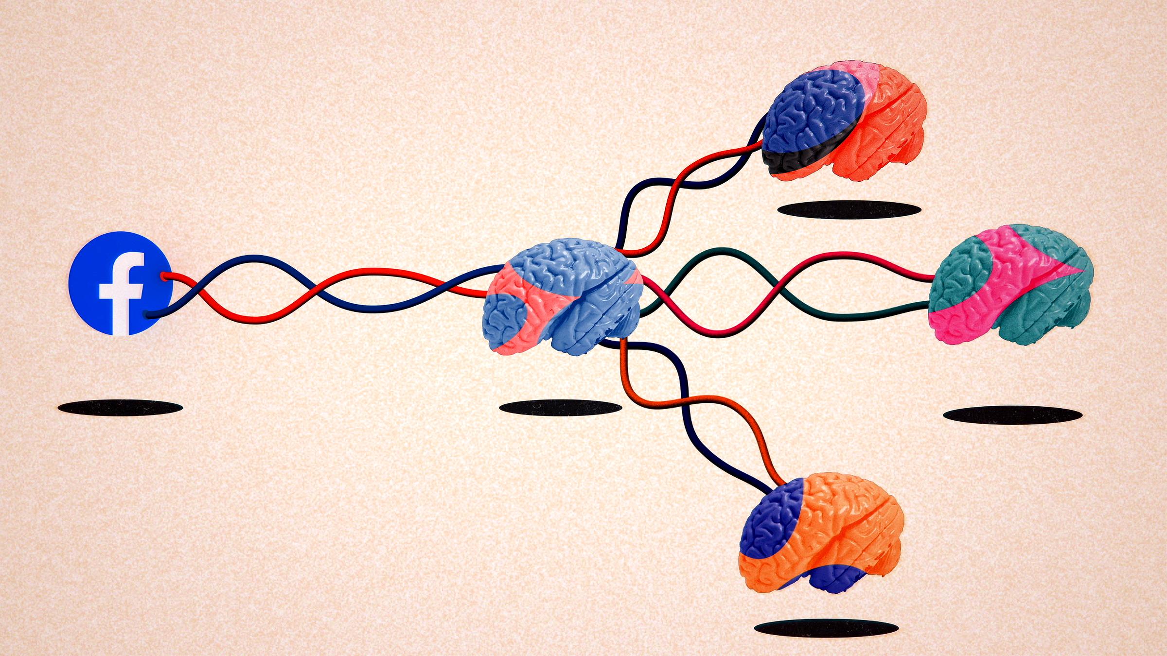 Grafik zum Buch "Inside Facebook"