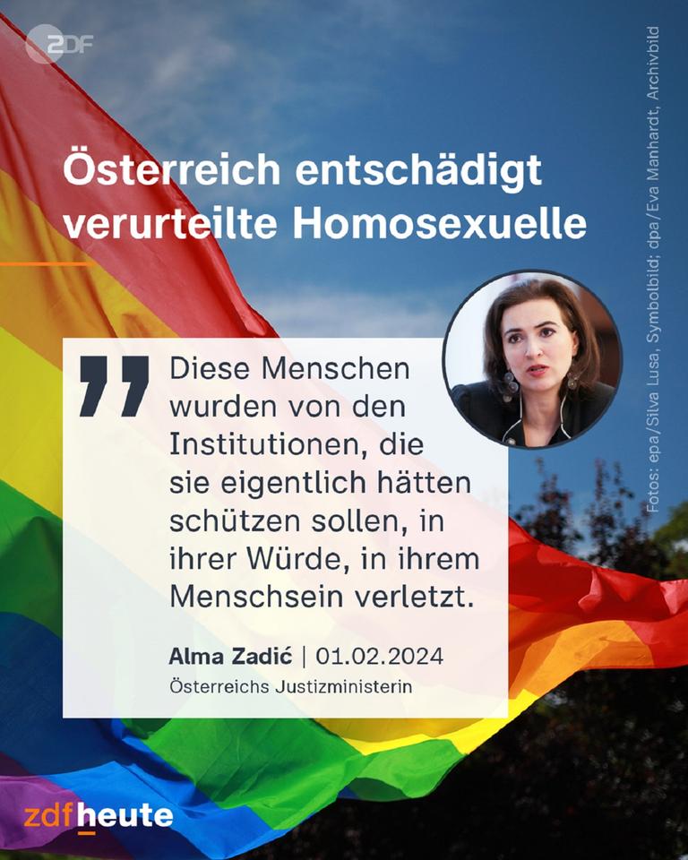 Grafik: Österreich entschädigt verurteilte Homosexuelle