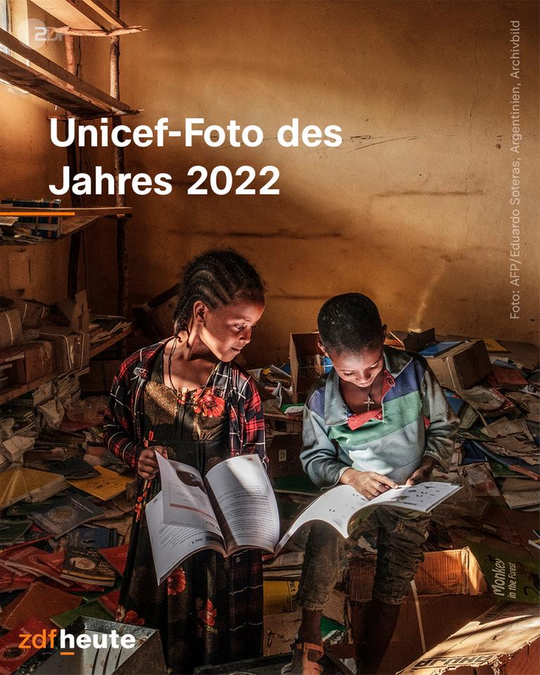 Garfik: Unicef-Foto des Jahres 2022