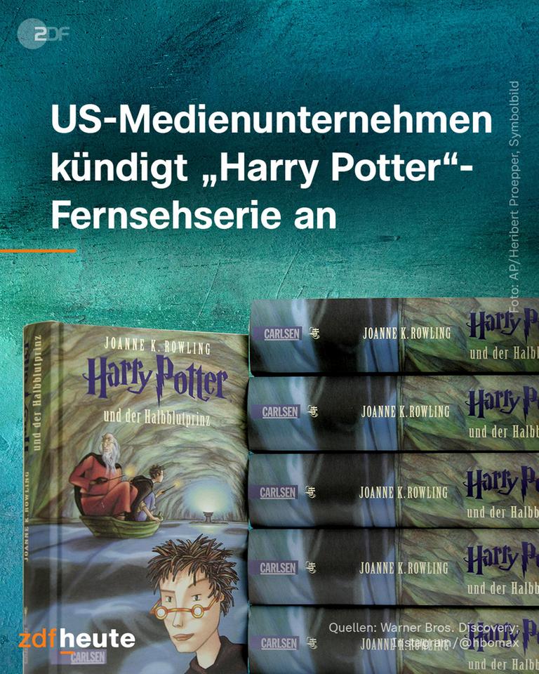 Grafik: US-Medienunternehmen kündigt "Harry Potter" Fernsehserie an