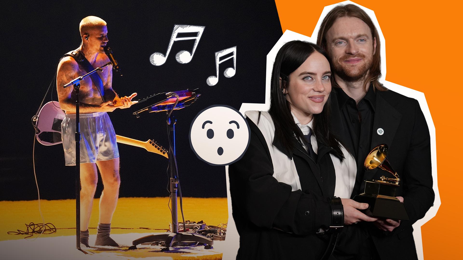 Justin Bieber und Billie Eilish bei den Grammys 2026