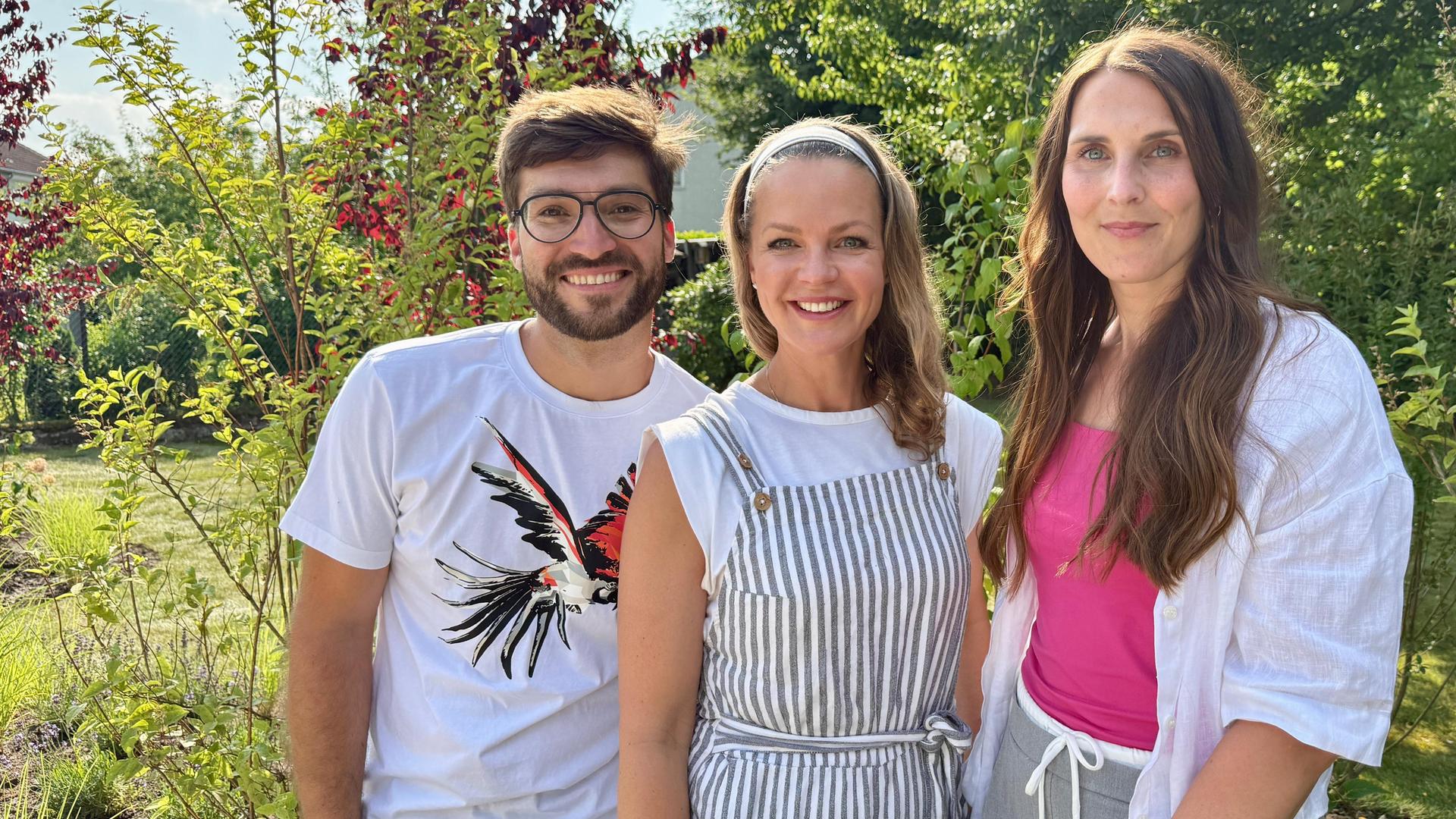 Gregory Ioannou, Eva Brenner und Nathalie Ioannou