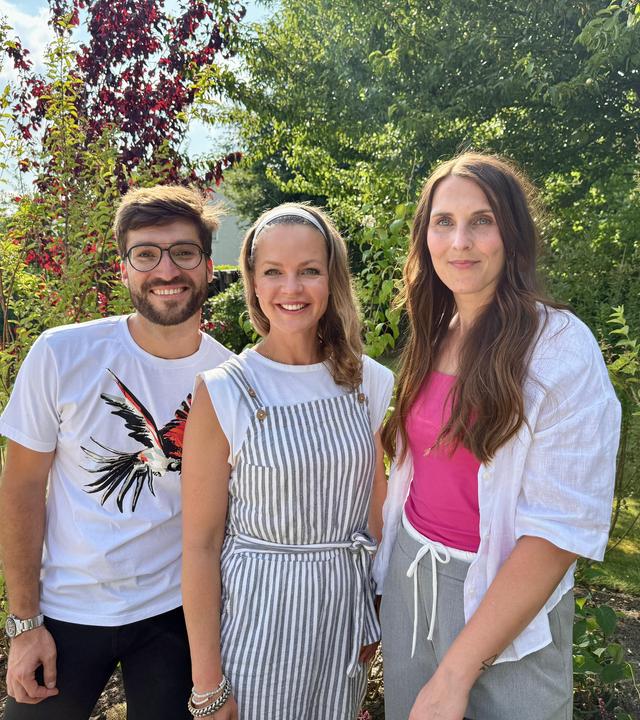 Gregory Ioannou, Eva Brenner und Nathalie Ioannou