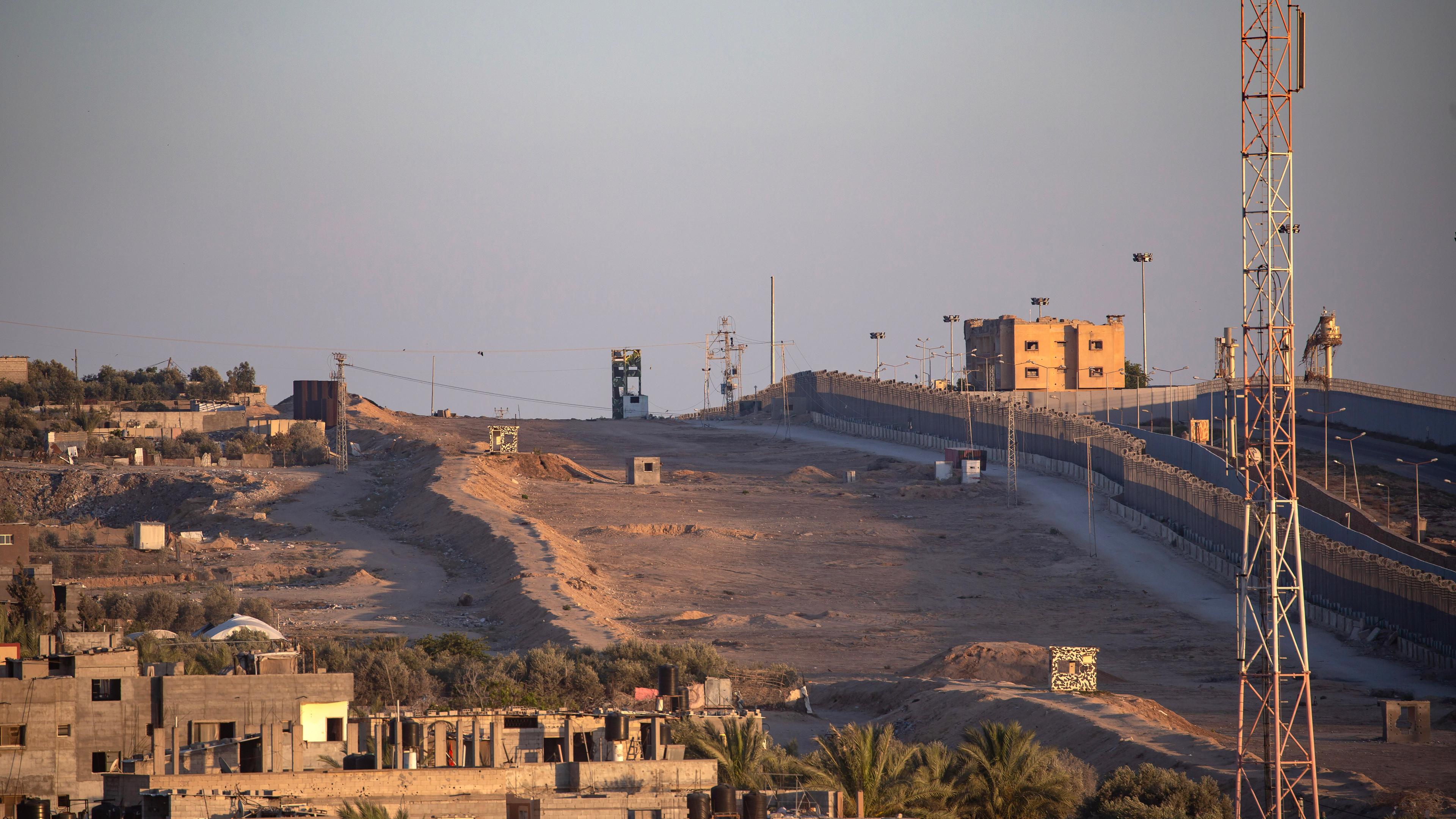 Israel hat eigenen Angaben zufolge den Grenzabschnitt zwischen dem Gazastreifen und Ägypten unter Kontrolle gebracht. 