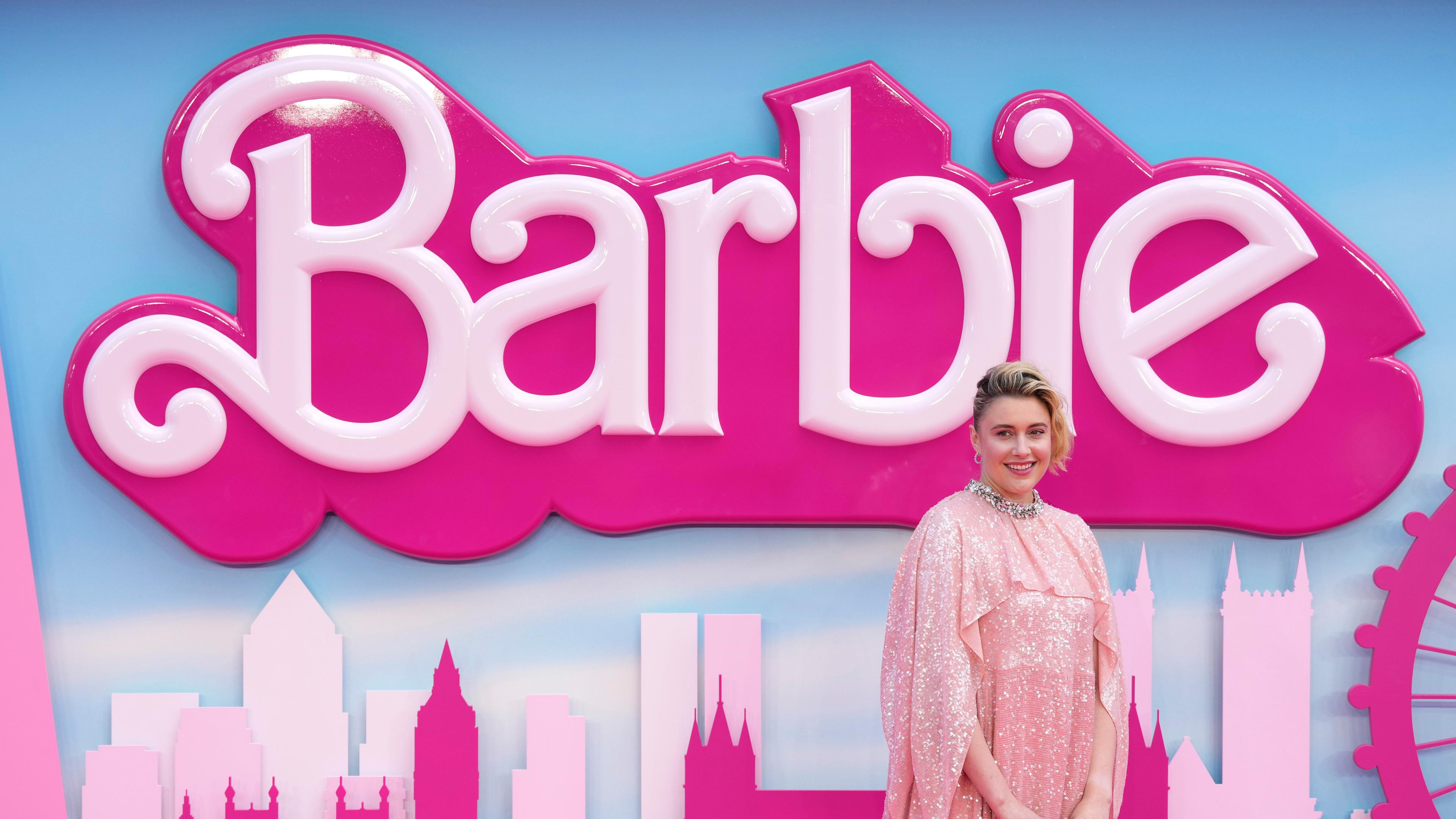 Produzentin Greta Gerwig bei der Premiere des neuen Barbie-Films